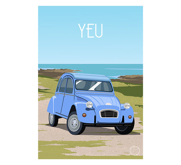 Poster personnalisé bateau